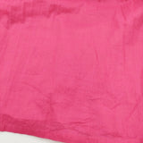 FRANCESCA AMAM LABEL フランチェスカアマンラベル ギャザーワイドイージーパンツ キュロット ピンク レディース【中古】5-1018M♪