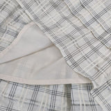 tactor コットンポリエステル チェック ロングスカート ベージュ レディース タクター【中古】5-1105M∞