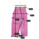 MANAMI SAKURAI マナミ サクライ The painting 手染め テーパード 定価27000円 コットン イージー パンツ ピンク レディース【中古】5-1126M∞