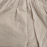 fu-ko フーコ ギャザー コットンタイプライター ワンピース ベージュ レディース【中古】5-0819M♪