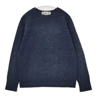 R&D.M.Co- 日本製 ウール100％ サイズS セーター ニット ネイビー レディース オールドマンズテーラー【中古】5-1007T△
