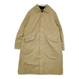 R&D.M.Co- XS 中綿ライナー付き ガーメントダイ ステンカラーコート ベージュ レディース オールドマンズテーラー【中古】5-1127T∞