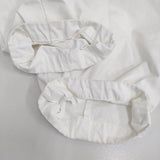 かぐれ コットンクロップドパンツ GA46-24M016 定価15400円 イージー クロップドパンツ ホワイト レディース かぐれ【中古】5-0815M♪