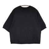 Atelier dantan コットンショートスリーブカットソー Bordet 定価16500円 半袖Ｔシャツ ブラック レディース アトリエダンタン【中古】5-0819S♪