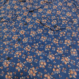 OUTIL CHEMISIER COLETTA フラワープリント 定価33000円 花柄 オープンカラー 半袖シャツ 25SS ブルー ピンク メンズ ウティ【中古】5-0731S♪