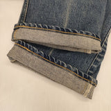 Oblada オブラダ 1980 USED BLUE ストレートデニム 26 定価27500円 ジーンズ デニムパンツ ブルー レディース【中古】5-1103G∞