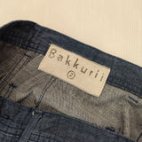 45R/45rpm Bakkurii ライトオンス コットン インディゴ デニムパンツ ネイビー レディース フォーティーファイブアールピーエム【中古】5-1016G∞