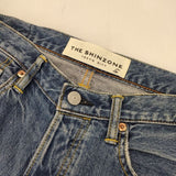 Shinzone ストレートデニム 38 17SMSPA02 ジーンズ デニムパンツ ブルー レディース シンゾーン【中古】5-1016G∞