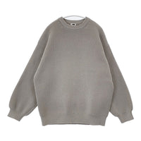 H BEAUTY&YOUTH 1613-105-3206 ローゲージ セーター ニット グレー レディース エイチビューティアンドユース【中古】5-1007T△