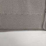 H BEAUTY&YOUTH 1613-105-3206 ローゲージ セーター ニット グレー レディース エイチビューティアンドユース【中古】5-1007T△
