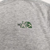 THE NORTH FACE TEK TEE ON31203 サイズM 迷彩ロゴ カモフラ 半袖Ｔシャツ カットソー グレー ザノースフェイス【中古】5-0809S♪