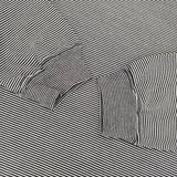 BEAUTY&YOUTH UNITED ARROWS シック コットン モックネック ボーダー 長袖Ｔシャツ カットソー ロンＴ ネイビー ホワイト メンズ ビューティアンドユース【中古】5-1113M∞