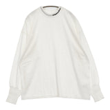 Oblada オブラダ GAME SHIRT 定価21780円 F2410CU01 長袖Ｔシャツ カットソー ロンＴ 24AW ホワイト レディース【中古】5-1018M♪