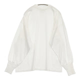 Oblada オブラダ GAME SHIRT 定価21780円 F2410CU01 長袖Ｔシャツ カットソー ロンＴ 24AW ホワイト レディース【中古】5-1018M♪