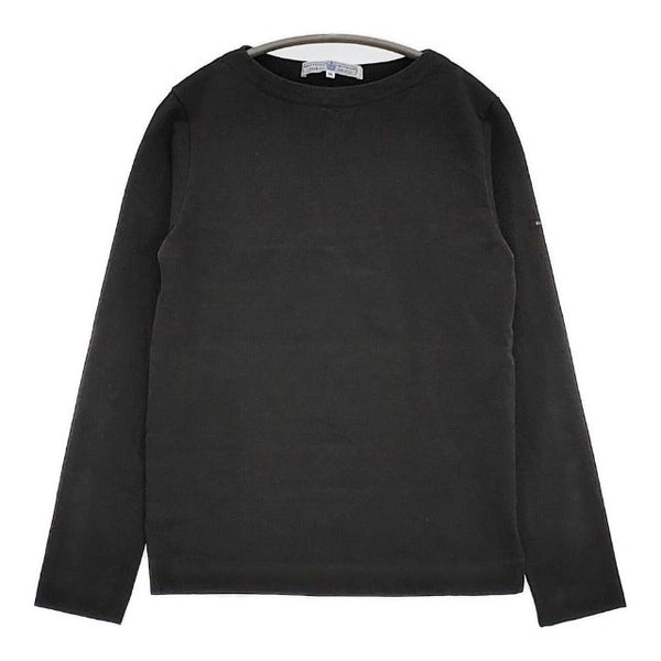 R&D.M.Co- ボートネック 長袖Ｔシャツ カットソー ロンＴ ブラック レディース オールドマンズテーラー【中古】5-1016M∞