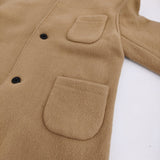 R&D.M.Co- ウールフェルトジャケット サイズL ジャケット キャメル レディース オールドマンズテーラー【中古】5-1022T♪