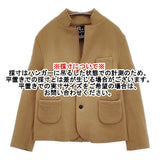 R&D.M.Co- ウールフェルトジャケット サイズL ジャケット キャメル レディース オールドマンズテーラー【中古】5-1022T♪