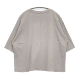 中川政七商店 強撚綿のプルオーバー 七分袖 定価8470円 カットソー グレー レディース 中川政七商店【中古】5-1016S∞