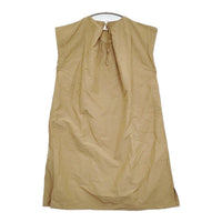 45R/45rpm コットンリネンハケ目DRESS ドレス 定価36300円 ワンピース ベージュ レディース フォーティーファイブアールピーエム【中古】5-0731S♪