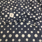 45R/45rpm online original インディゴ ドット フラワー デニムドレス ワンピース ネイビー ホワイト レディース フォーティーファイブアールピーエム【中古】5-1031M♪