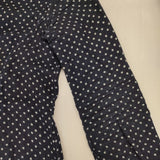 45R/45rpm インディゴ二重織ドット抜染 ワンピース ネイビー レディース フォーティーファイブアールピーエム【中古】5-1016M∞