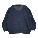 45R/45rpm インディゴざっくりギマニットカーディガン 定価42900円 ネイビー レディース フォーティーファイブアールピーエム【中古】5-1031M♪