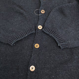 45R/45rpm インディゴざっくりギマニットカーディガン 定価42900円 ネイビー レディース フォーティーファイブアールピーエム【中古】5-1031M♪