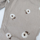 45R/45rpm デイジープリントパンツ 定価26400円 花柄 パンツ ベージュ レディース フォーティーファイブアールピーエム【中古】5-1016G∞