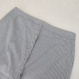 45R/45rpm クールストレッチストライプクロススパッツ 定価13200円 パンツ ブルー ホワイト レディース フォーティーファイブアールピーエム【中古】5-1016M∞