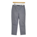 45R/45rpm クールストレッチ千鳥クロススパッツ 定価11000円 パンツ ブルー レディース フォーティーファイブアールピーエム【中古】5-1016M∞