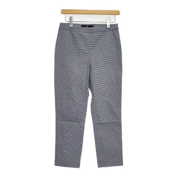 45R/45rpm クールストレッチ千鳥クロススパッツ 定価11000円 パンツ ブルー レディース フォーティーファイブアールピーエム【中古】5-1016M∞