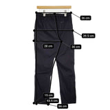 45R/45rpm オックスストレッチスリムパンツ 定価20900円 パンツ ネイビー 濃紺 レディース フォーティーファイブアールピーエム【中古】5-1016G∞