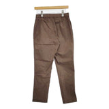 45R/45rpm コットンリネンハケ目のストレッチパンツ 定価22000円 パンツ ブラウン レディース フォーティーファイブアールピーエム【中古】5-1016G∞