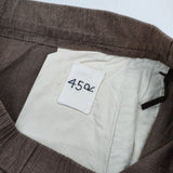 45R/45rpm コットンリネンハケ目のストレッチパンツ 定価22000円 パンツ ブラウン レディース フォーティーファイブアールピーエム【中古】5-1016G∞