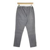 45R/45rpm クールストレッチギンガムチェックイ―ジスリムパンツ 定価17600円 パンツ グレー レディース フォーティーファイブアールピーエム【中古】5-1016M∞