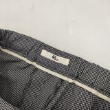 45R/45rpm クールストレッチギンガムチェックイ―ジスリムパンツ 定価17600円 パンツ グレー レディース フォーティーファイブアールピーエム【中古】5-1016M∞