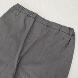 45R/45rpm クールストレッチギンガムチェックイ―ジスリムパンツ 定価17600円 パンツ グレー レディース フォーティーファイブアールピーエム【中古】5-1016M∞