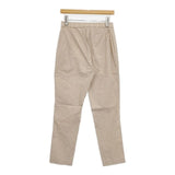 45R/45rpm コットンリネンハケ目のストレッチパンツ 定価22000円 パンツ ベージュ レディース フォーティーファイブアールピーエム【中古】5-1124G∞