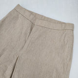 45R/45rpm コットンリネンハケ目のストレッチパンツ 定価22000円 パンツ ベージュ レディース フォーティーファイブアールピーエム【中古】5-1124G∞