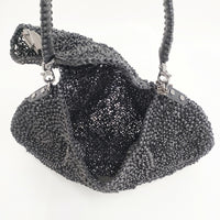 ANTEPRIMA ブロッコ ワイヤーバッグ ハンドバッグ ブラック レディース アンテプリマ【中古】5-0828G◎