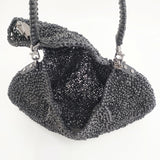 ANTEPRIMA ブロッコ ワイヤーバッグ ハンドバッグ ブラック レディース アンテプリマ【中古】5-0828G◎