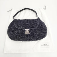 ANTEPRIMA ブロッコ ワイヤーバッグ ハンドバッグ ブラック レディース アンテプリマ【中古】5-0828G◎