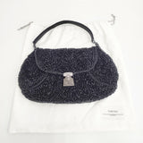 ANTEPRIMA ブロッコ ワイヤーバッグ ハンドバッグ ブラック レディース アンテプリマ【中古】5-0828G◎