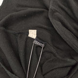 JURGEN LEHL J0104UB563 コットン 長袖Ｔシャツ カットソー ロンＴ ブラック レディース ヨーガンレール【中古】5-1103M∞