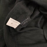 JURGEN LEHL J0162UB632 リネン ハイネック ノースリーブ フレンチスリーブ チュニック ブラック レディース ヨーガンレール【中古】5-0809S♪