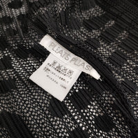 PLEATS PLEASE ISSEY MIYAKE ロングカーディガン 羽織り PP61-JA741 カーディガン ブラック レディース プリーツプリーズ【中古】5-0731M♪
