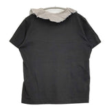 tricot COMME des GARCONS ギンガムチェック 半袖Ｔシャツ カットソー AD2002 ブラック レディース トリココムデギャルソン【中古】5-0819S♪
