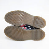 Dr.Martens MERIS ポルカドット UK6 EU39 シューズ・靴 レッド ネイビー レディース ドクターマーチン【中古】5-1127G◎