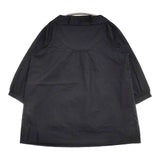 Ray Beams ギャザー 七分袖 プルオーバー ブラウス シャツ ブラック レディース レイビームス【中古】5-1103M∞