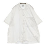 GGG Open Collar Short-Sleeve Shirts 定価27500円 サイズS 開襟 半袖シャツ 25SS ホワイト メンズ【中古】5-0815S♪